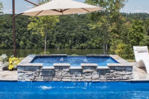 The Pearl Tanning Ledge #001 by Willy's Pools